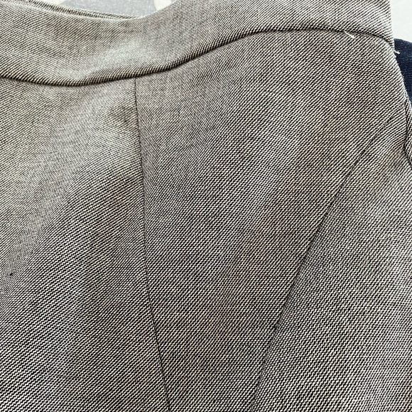 EUC Ann Taylor black/white weave fitted pencil skirt with kick pleat, size 6 - Picture 5 of 6